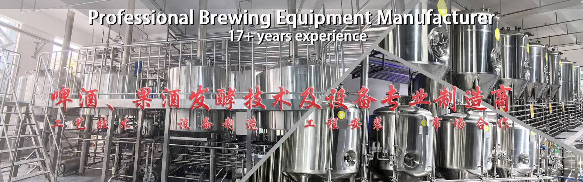 Professional Brewing Equipemnt Manufacture